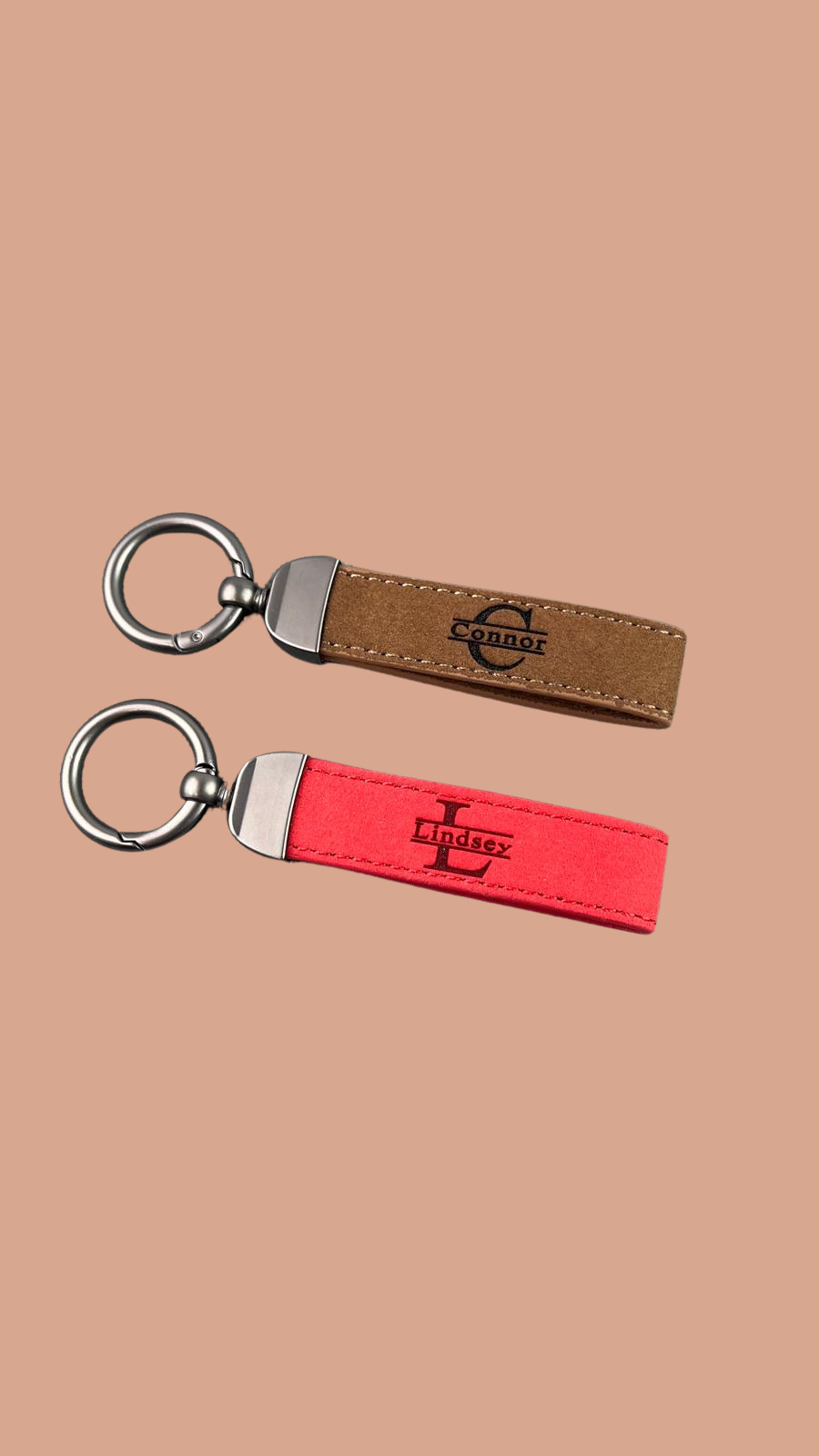 Customized Leather Keychain