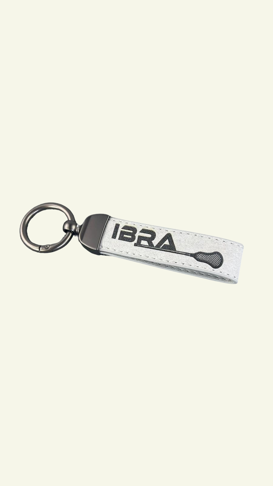 Personalized Lacrosse Keychain