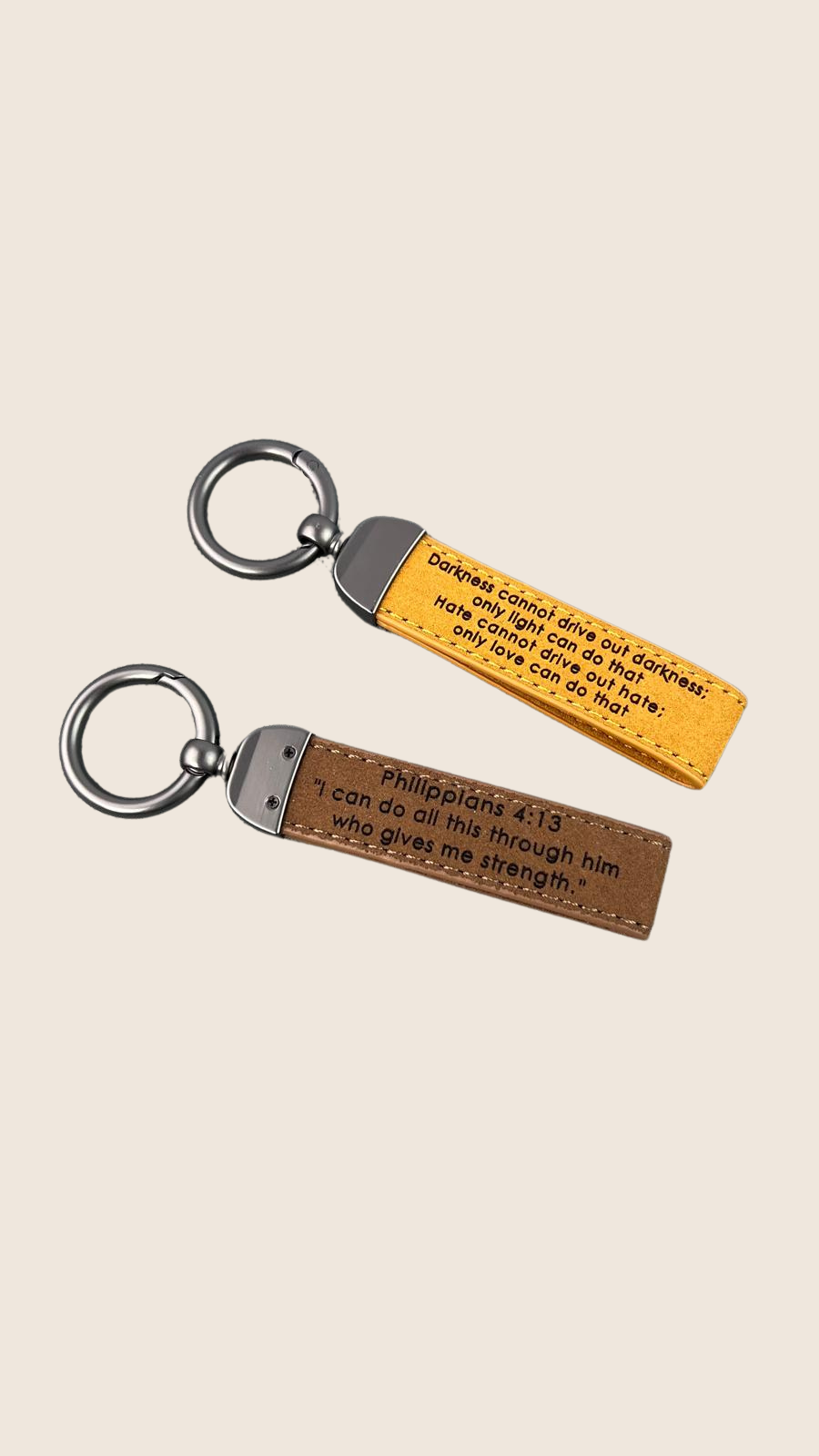 BIBLE Verse Keychain