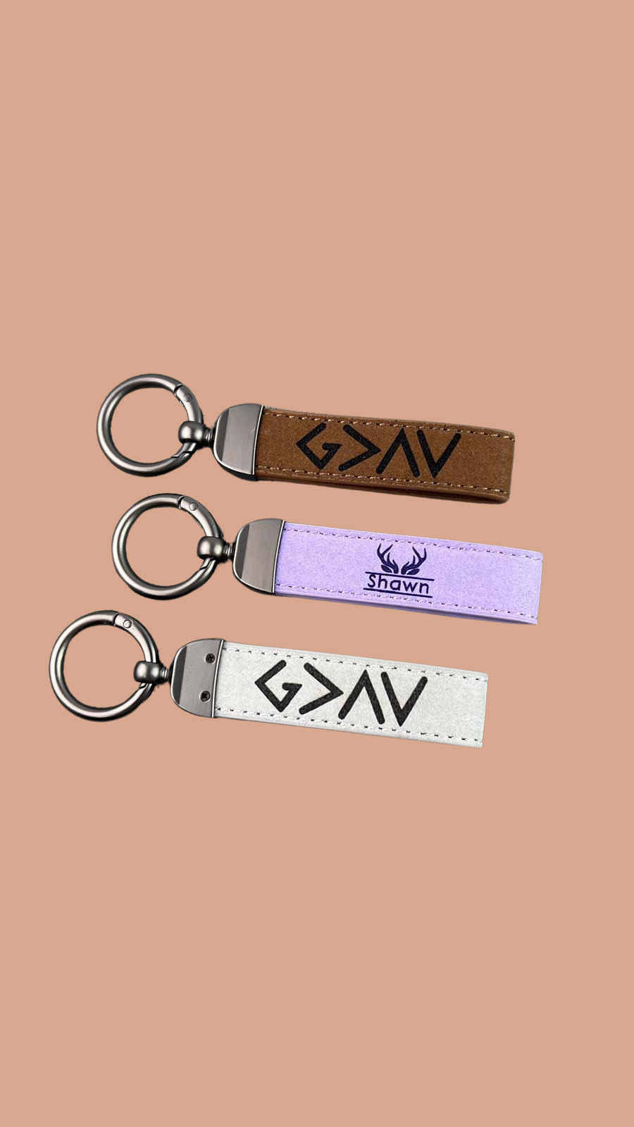 Customized Leather Keychain