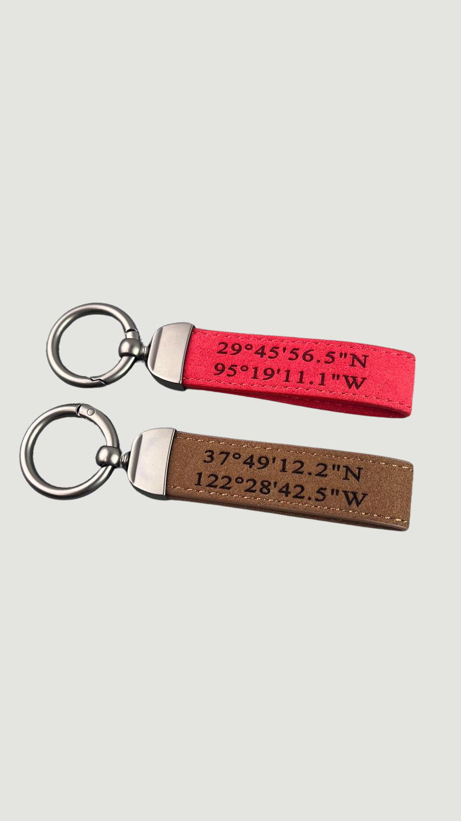 COORDINATES Gift Keychain