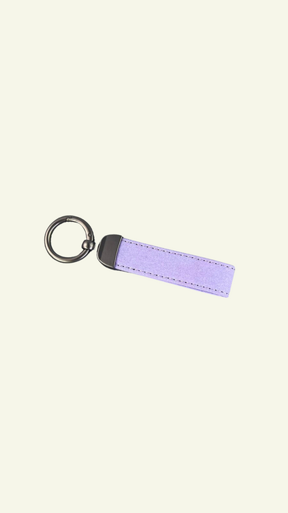 Lacrosse Keychain – Personalized Leather Engraved Name or Logo