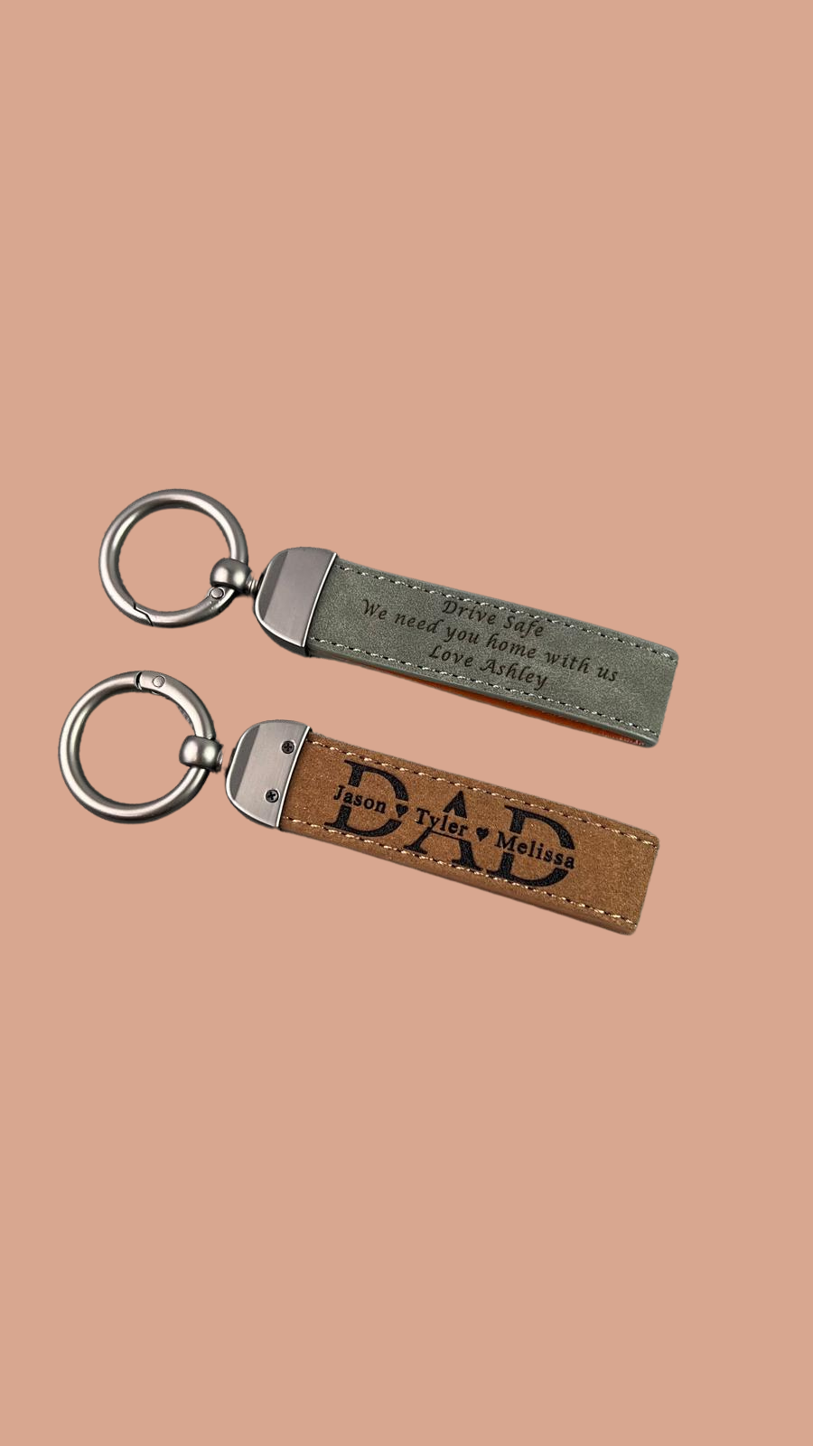 Handmade Leather Keychain