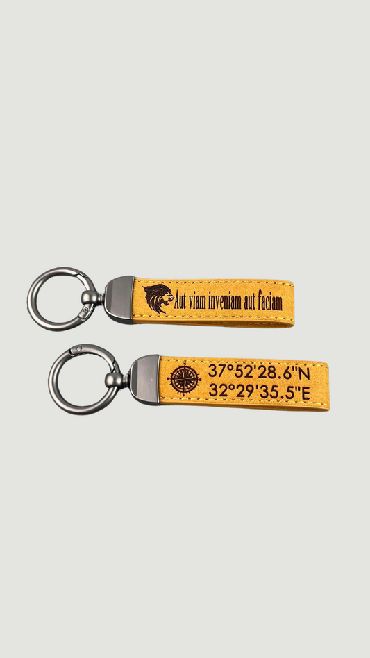 COORDINATES Gift Keychain