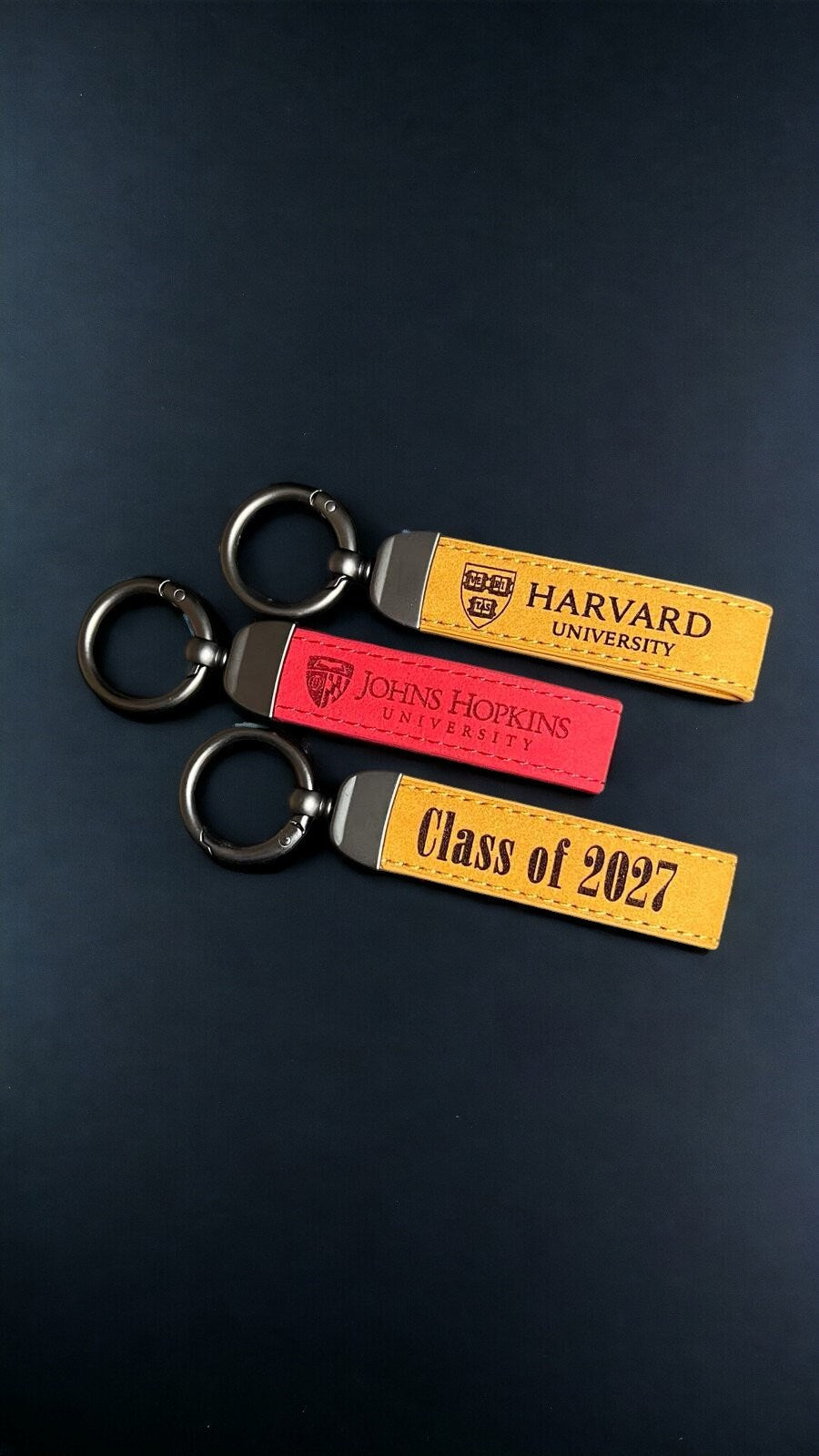 UNIVERSITY Keychain Logo Class of Gift for her gift for him gift for student gift for graduation date keychain with college logo for school