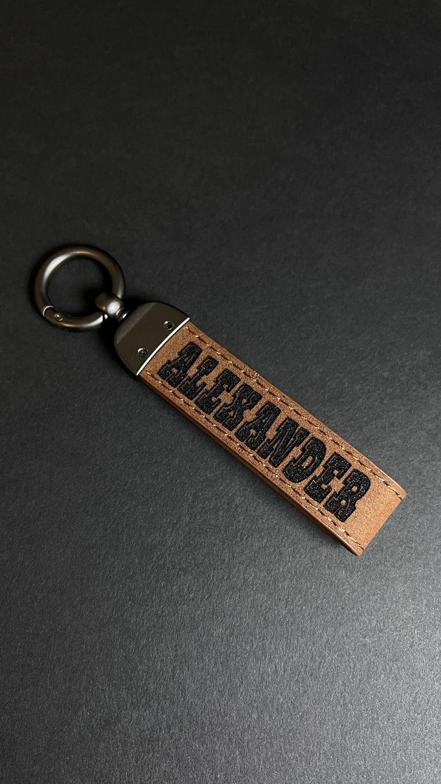 Graffiti Keychain Graffiti Lettering Accessory Gift For Her Birthday Gift For Boyfriend Graffiti Font Desing Leather Keychain Spotfy Barcode