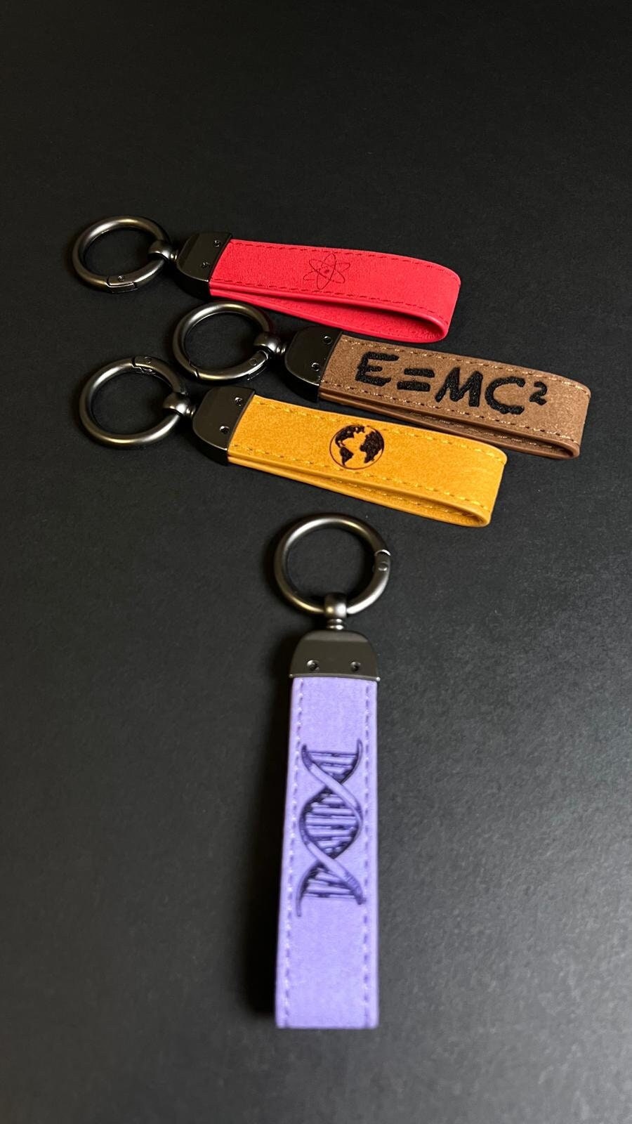 DNA Structure Gift for Doctor Scientist Accessory Elements Keychain Teacher Keychain Customized Educational Keychain Science Students Gift