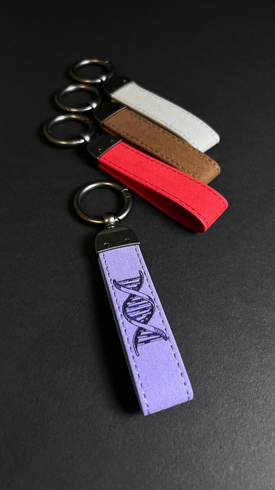 DNA Structure Gift for Doctor Scientist Accessory Elements Keychain Teacher Keychain Customized Educational Keychain Science Students Gift