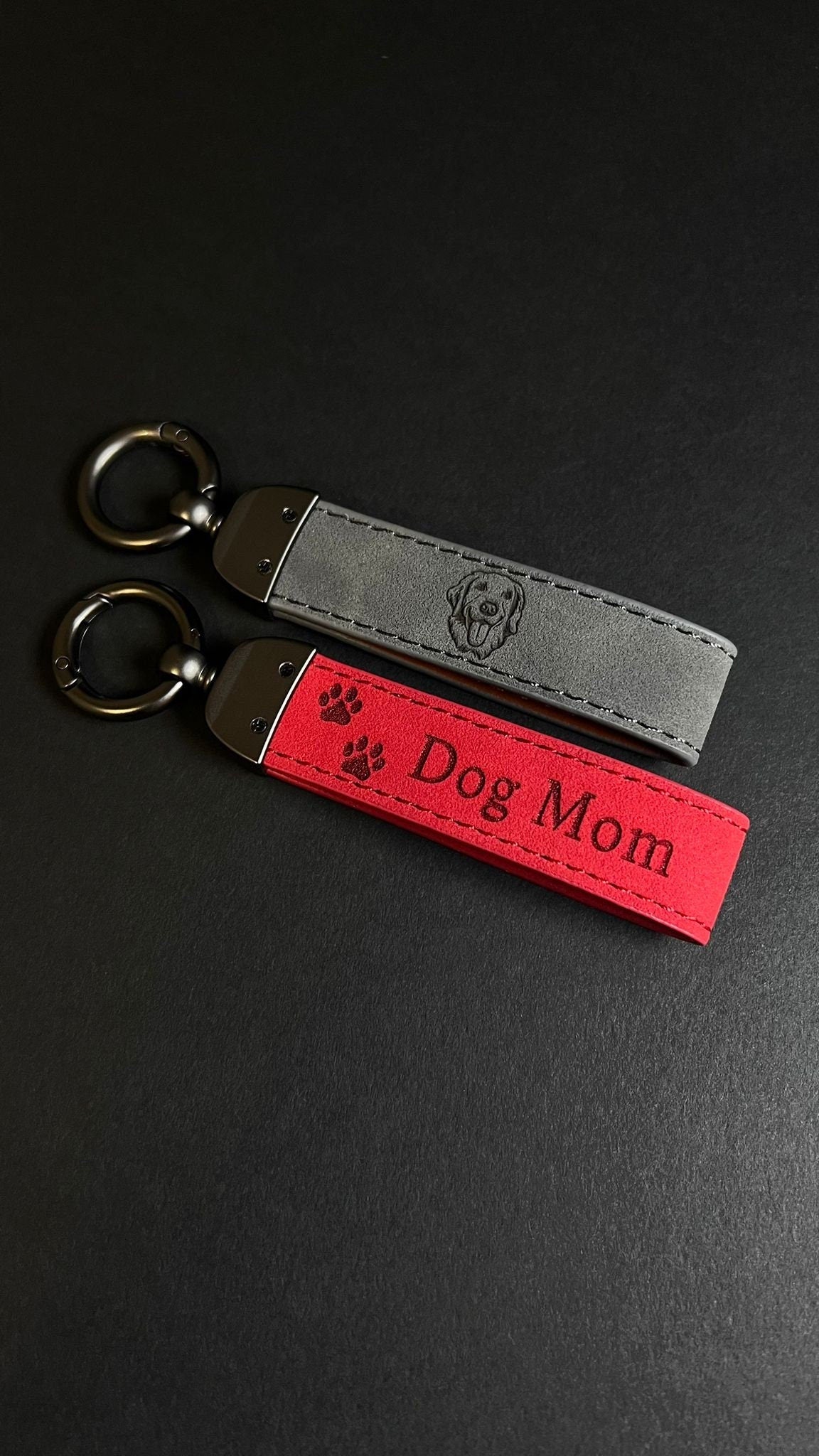 Custom Pet Lover Accessory For Cat Kitten Lover Puppy Owner Keychain Cute Gift For Pet Owner Girlfriend Personalized Dog Mom Keychain Gifts