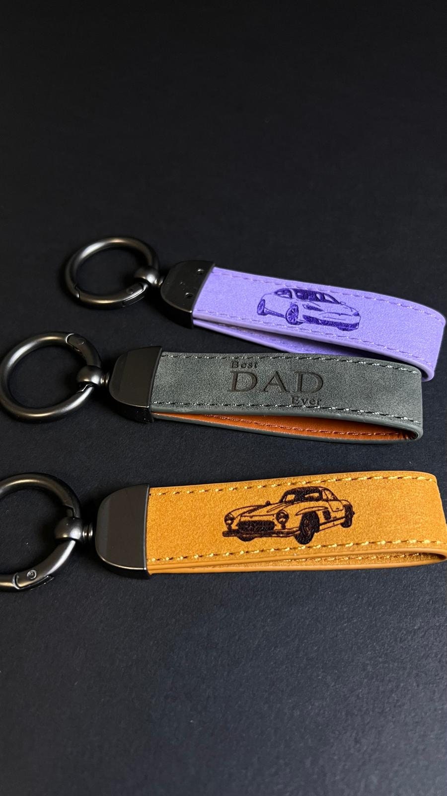 Car Logo Keychain Car Gift Leather Keychain Car Show Love Car Gift for Boyfriend Truck Accessory Leather Keychain First Car Gift For Her Car