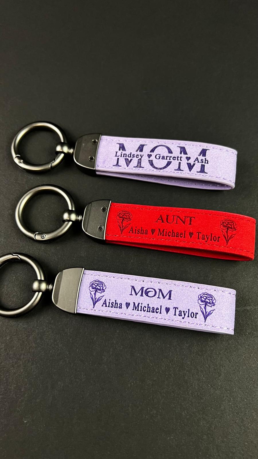 Best Seller Personalized Mother Keychains With Names Grandmother Accessory Customized Mom Gift Christmas Family Gathering Gifts Seconds Sale