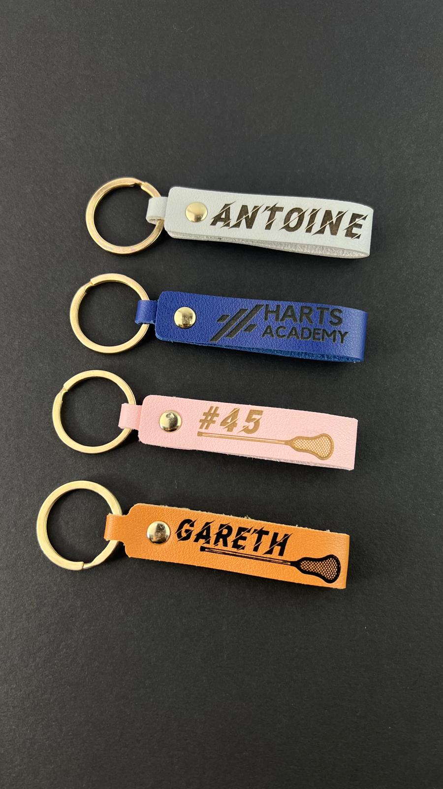 Lacrosse Personalized Keychain Christmas Custom Logo Lax Gift Lax Life Lacrosse Mom Seconds Sale Sports Apparel With Team Logo Leather Keys