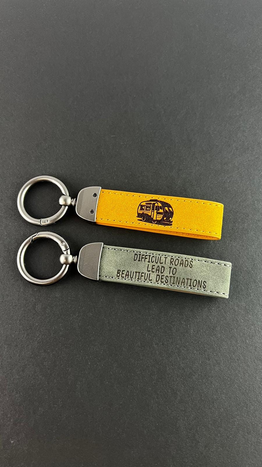 Camper Accessory on the go To Road Trip Keychain desing For RV Keychain Gift For Driver Long Drives With Girfriend Gift For His Trip Route66